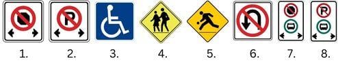 street traffic signs
